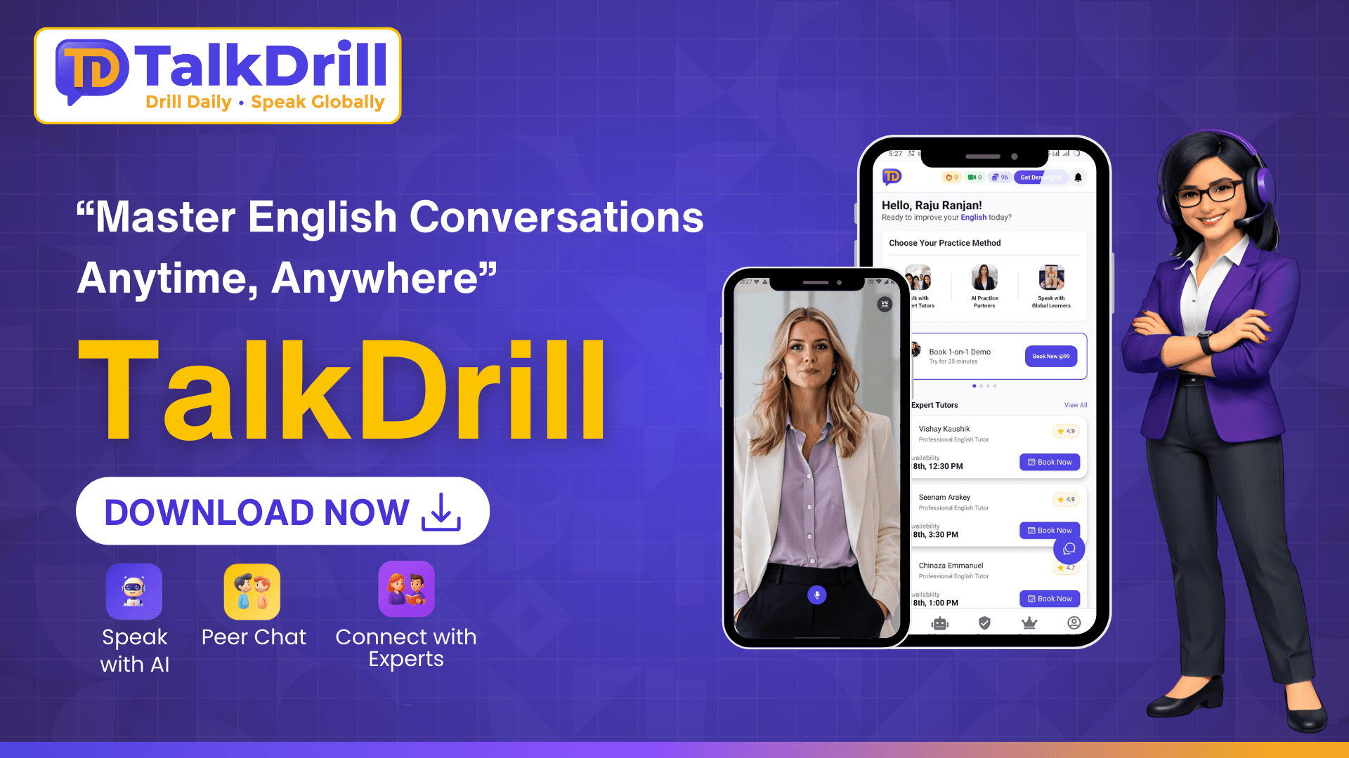 TalkDrill screenshot 1